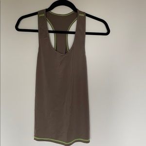 Lululemon olive green racerback